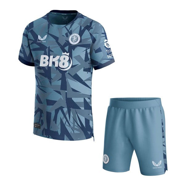 Camiseta Aston Villa Tercera equipo Niño 2023-24